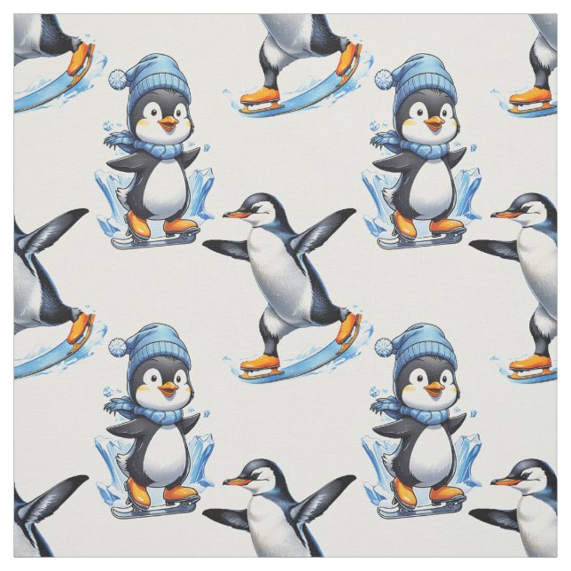 Tecido Pinguins - Design (Modelo)