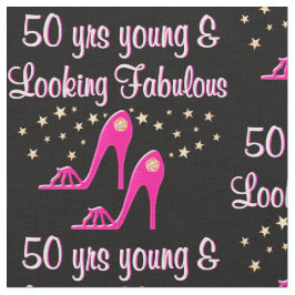 TECIDO PINK 50 ANOS JOVENS E FABULOSOS