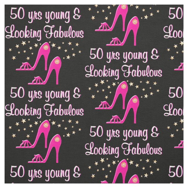 TECIDO PINK 50 ANOS JOVENS E FABULOSOS (Modelo)