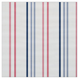 Tecido Pink blue and white stripes