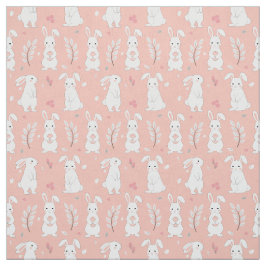 Tecido Pink Coelho Coelho da Páscoa
