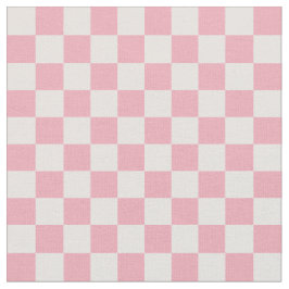 Tecido Pink Girly Checker Checkerboard Checkered Retro