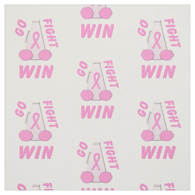 Tecido Pink Go Fight Win Megaphone (Modelo)
