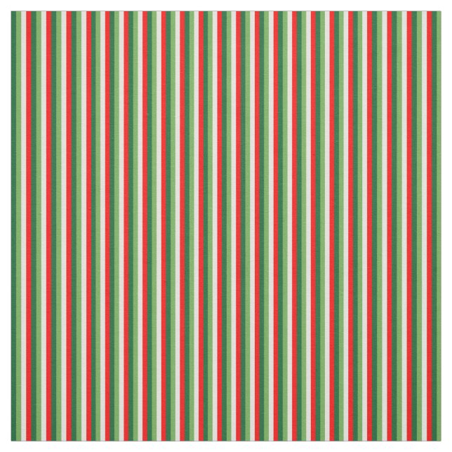 Tecido Pinstras De Pele Verde, Branco E Vermelha (Modelo)