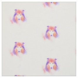 Tecido Pintado Rough Collie
