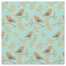 Pintage com o padrão europeu Robin Bird