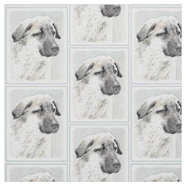 Tecido Pintura Anatoliana Shepherd - Arte Original para C (Modelo)
