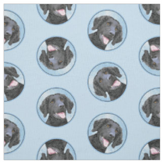 Tecido Pintura De Cachorro Original De Retriever Revestid