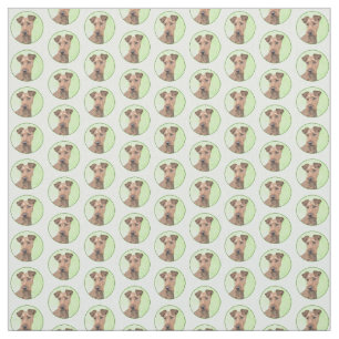 Tecido Pintura de Terrier irlandesa - Arte de Cão Origin