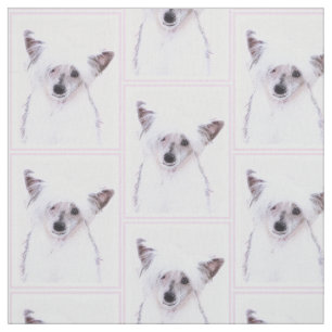 Tecido Pintura em pó chinesa - Arte canina