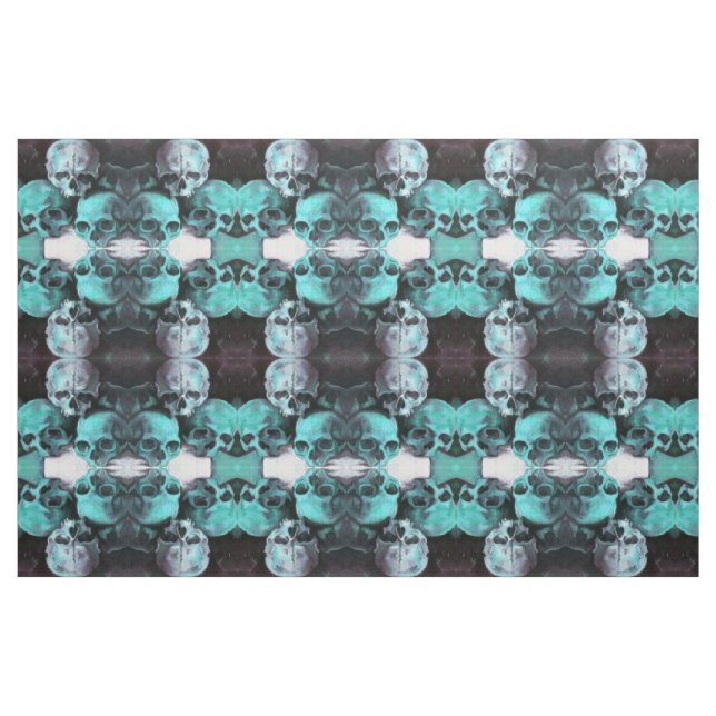 Tecido Pirâmide de crânios após Cezanne (Fat Quarter)