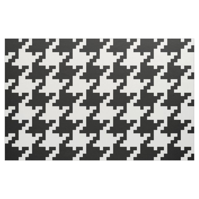Tecido Pixel Houndstooth (Fat Quarter)