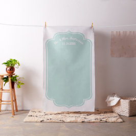 Tecido Plano de fundo da foto de casamento personalizado