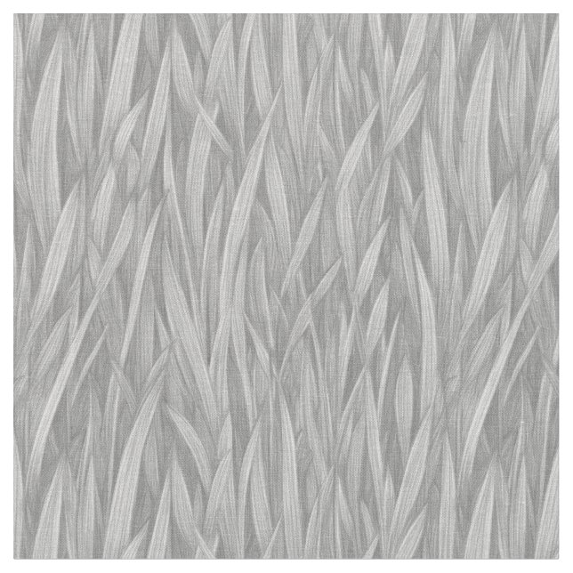 Tecido Plantas desenhadas a lápis, pretas e brancas (Detalhe)