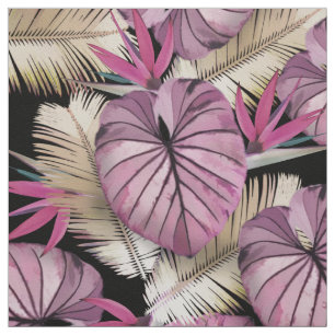 Tecido Plantas exóticas