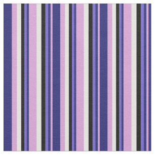 Tecido Plum, Azul-Meia-Noite, Azul-Chapa, Preto-e-Branco