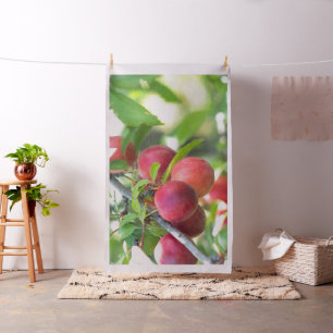 Tecido Plum de cereja no ramo