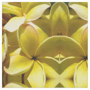 Tecido Plumeria havaiano