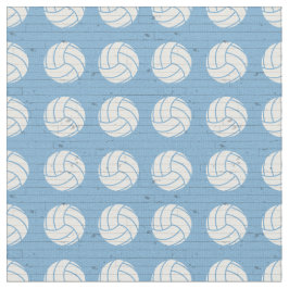 Tecido Pó Azul Voleibol Madeira Padrado