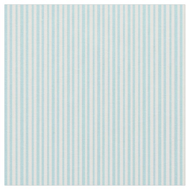 Tecido Pó - Padrão de Linhas Coloridas Azul e Branco (Detalhe)