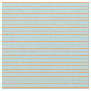 Tecido Pó - Padrão Striped cor azul e castanho