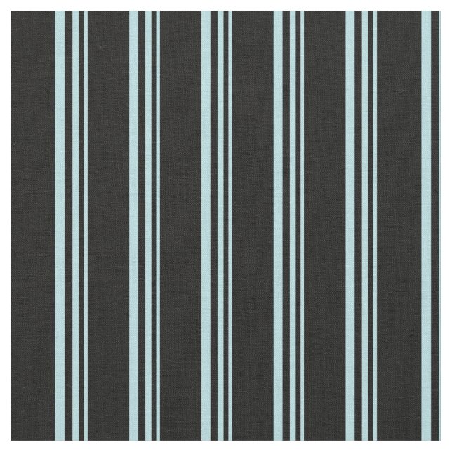 Tecido Pó Padrão Vinculado a Azul e Preto (Detalhe)