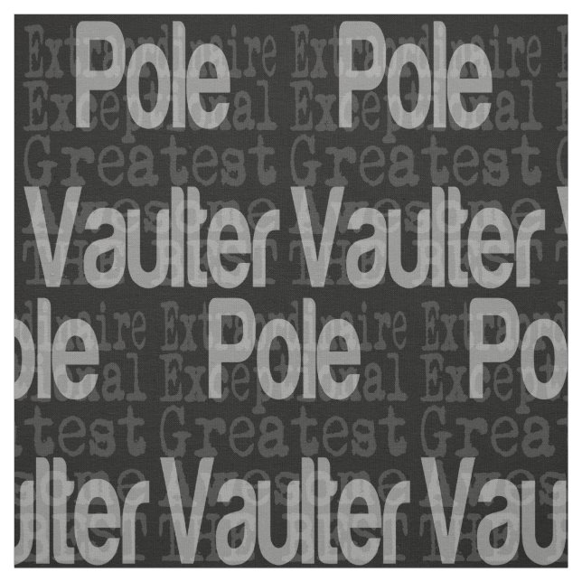 Tecido Pole Vaulter Extraordinaire (Modelo)