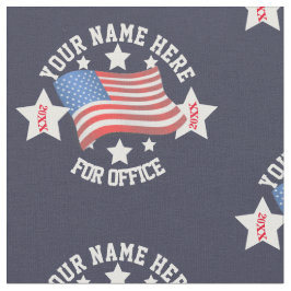 Tecido político feito sob encomenda