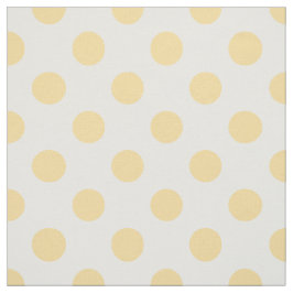 Tecido Polkadots amarelos