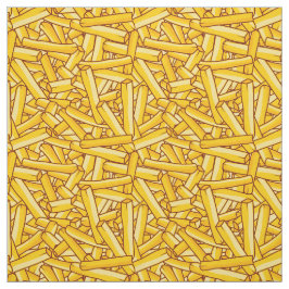 Tecido Pommes Frites Franceses Fries Novelty