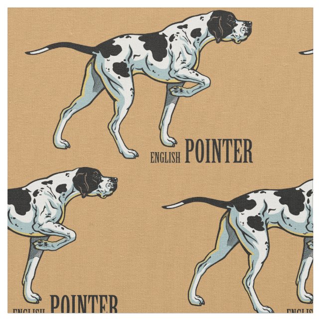 Tecido ponteiro inglês (Detalhe)