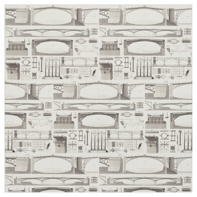 Tecido Pontes da construção (Modelo)