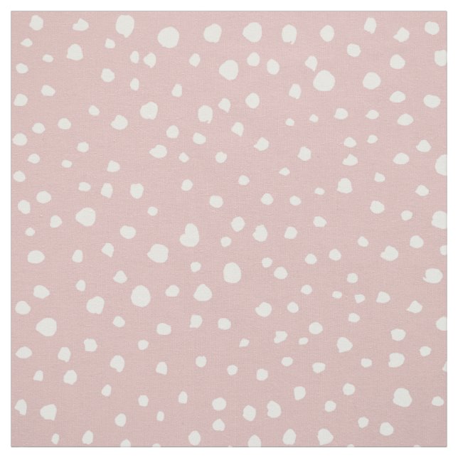 Tecido Pontos Dalmáticos cor-de-rosa, pontos Dalmáticos,  (Modelo)