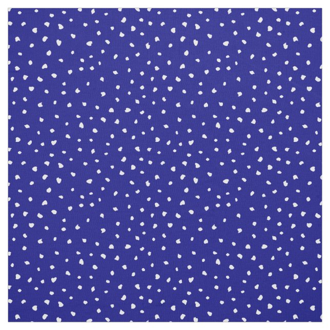 Tecido Pontos de Abstrato modernos de tendências brancas  (Modelo)