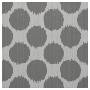 Tecido Pontos de Ikat, luz e obscuridade gigantes -