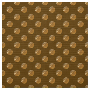 Tecido Pontos do ouro da polca