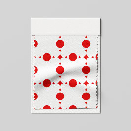 Tecido Pontos Polka Vermelhos, Padrão de Pontos Polka, Po