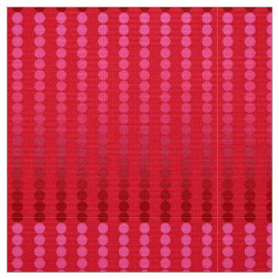 Tecido Pontos satíricos - tons de vermelho profundo
