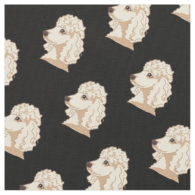 Tecido Poodle de brinquedo bonitinho, cachorrinho de cach (Detalhe)