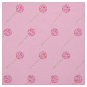 Tecido Pop de Namorados do de aspersão de coração rosa