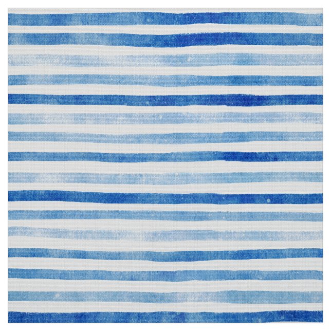 Tecido Poplin de pintas aquáticas azul-ciano (Modelo)