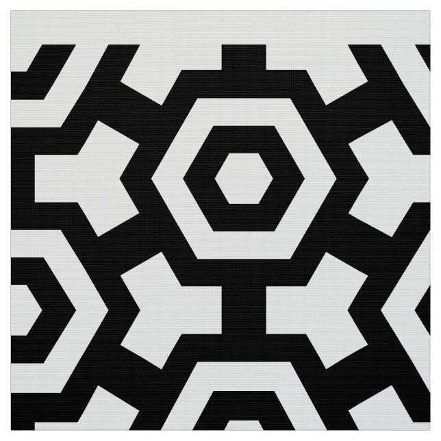 Tecido Poplin do Hexagon Rings (Modelo)