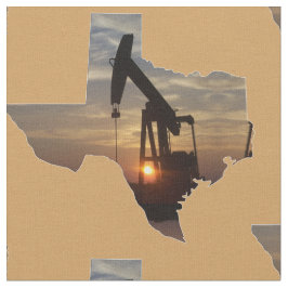 Tecido Por do sol de Jack da bomba de óleo de Texas em