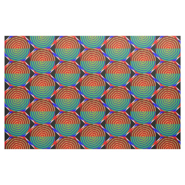Tecido Pôr do Sol Digital por Kenneth Yoncich (Fat Quarter)