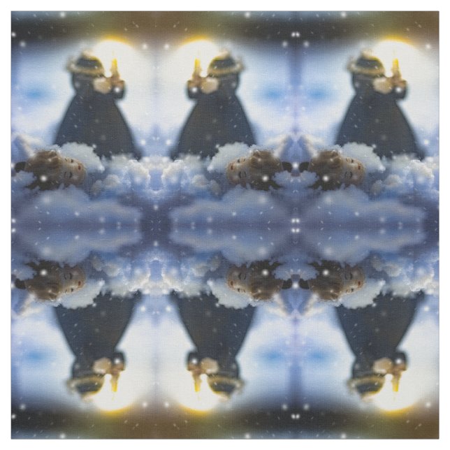 Tecido Porcelana na neve X (Modelo)