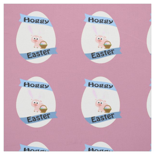 Tecido Porco Páscoa Hoggy (Modelo)