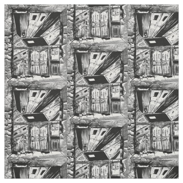 Tecido Portas abertas (Modelo)