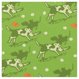 Tecido Prado da borboleta