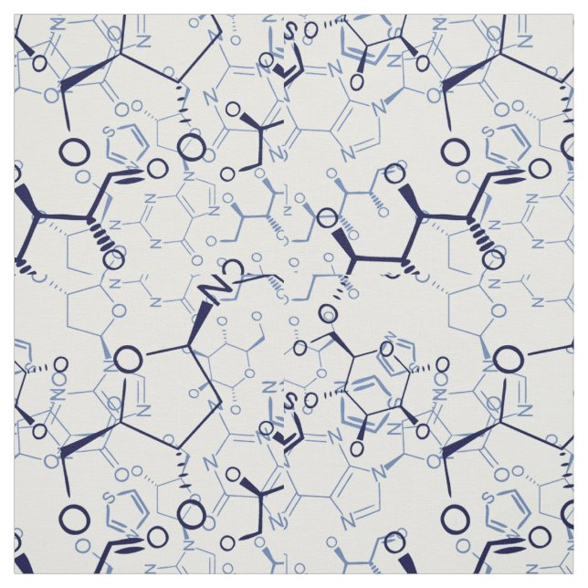 Tecido Presentes Químicos de Fórmula Química (Modelo)