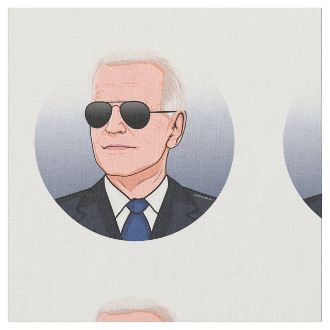 Tecido Presidente Joe Biden (Detalhe)
